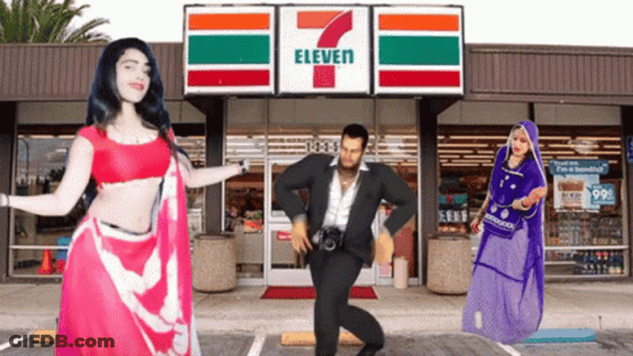 Seven Eleven Slurpee Dancing GIF