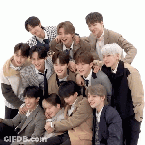 Seventeen Boy Band Pictorial GIF