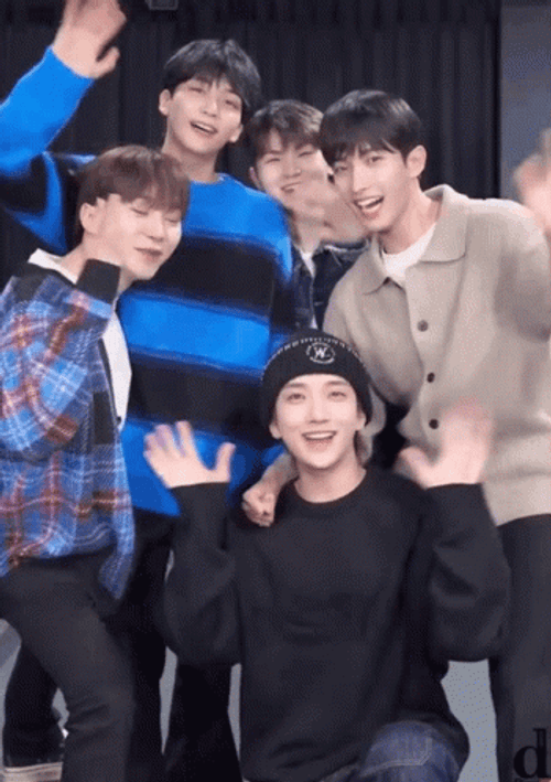 Seventeen Bye Wave GIF