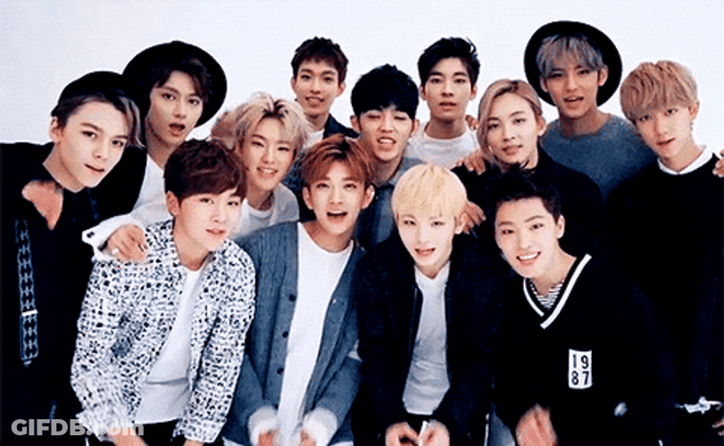Seventeen Camera Hello GIF