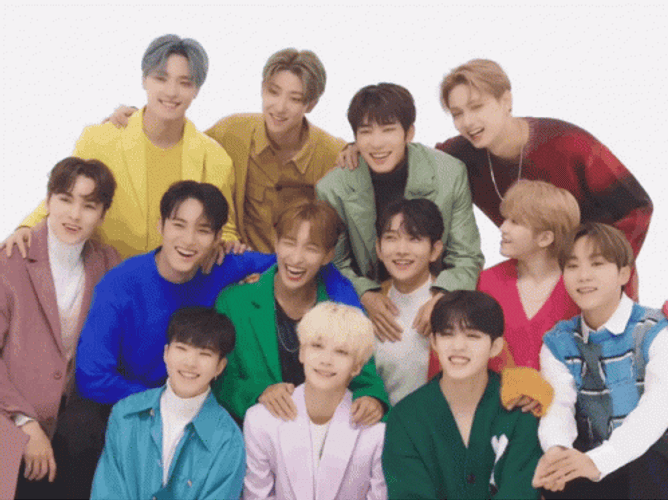 Seventeen Group Photoshoot GIF