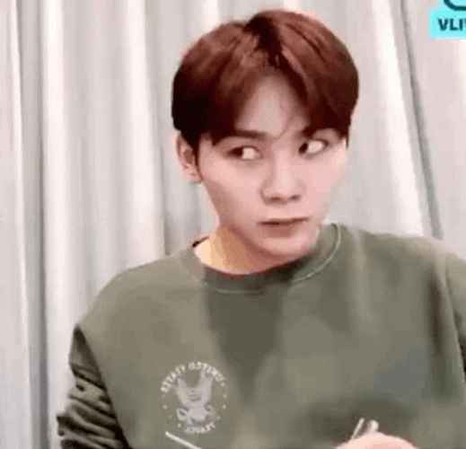 Seventeen S.Coups Side Gaze GIF