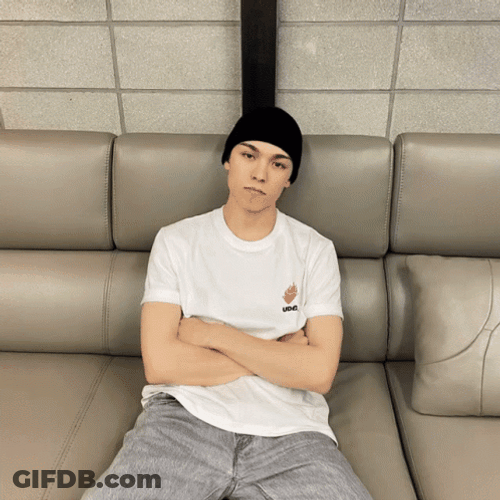 Seventeen Vernon Stare GIF