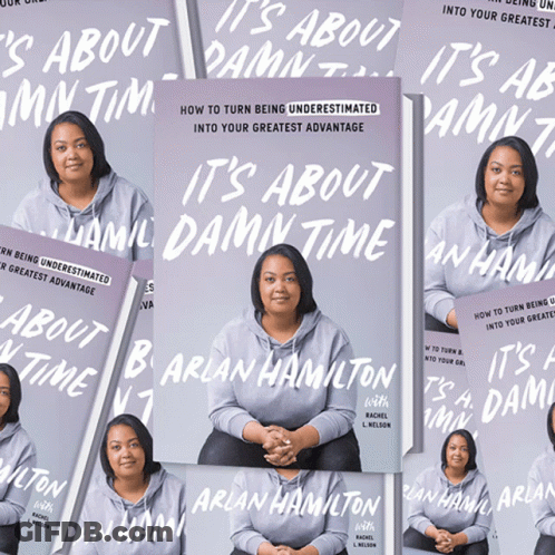 Several Copies Of The Book It 'S About Damn Time GIF