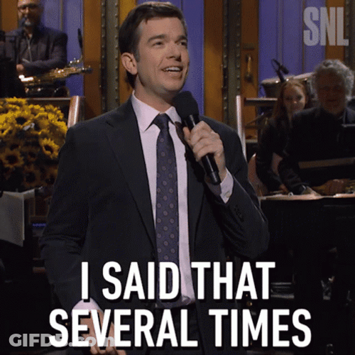 Several Times I Said What I Said GIF