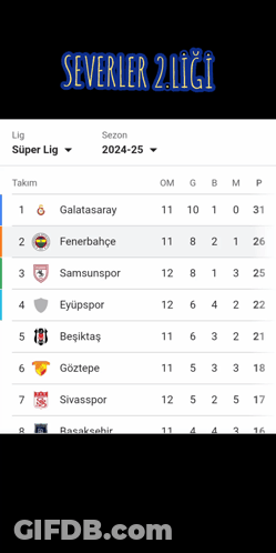 Severler 2 Lig Screenshot GIF