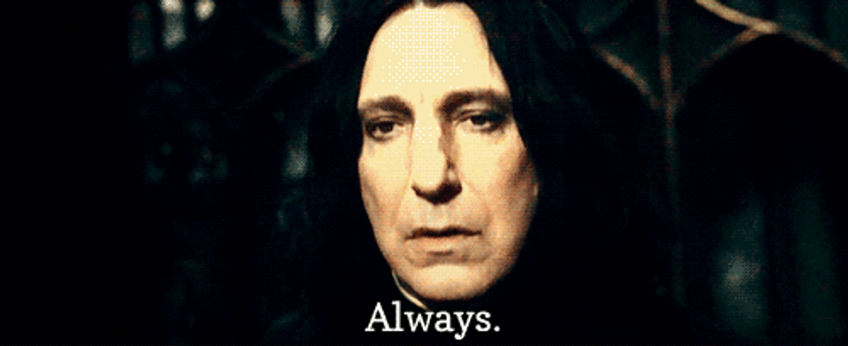 Severus Snape Always GIF