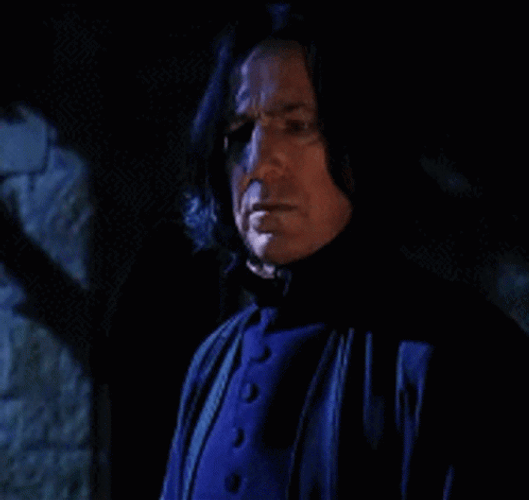 Severus Snape Curious GIF