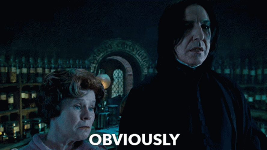 Severus Snape Dolores Umbridge GIF