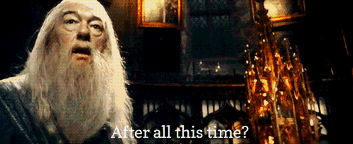 Severus Snape Dumbledore Talking GIF
