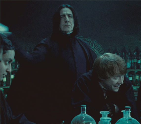 Severus Snape Hit GIF