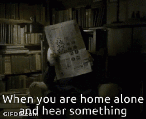 Severus Snape Home Alone GIF