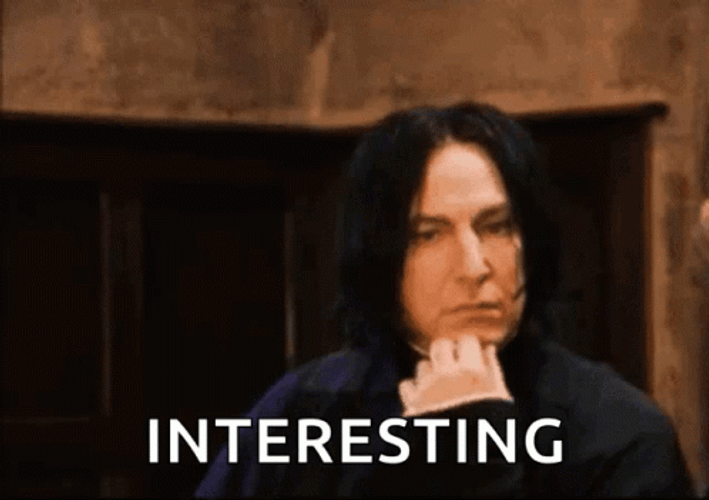 Severus Snape Interesting GIF