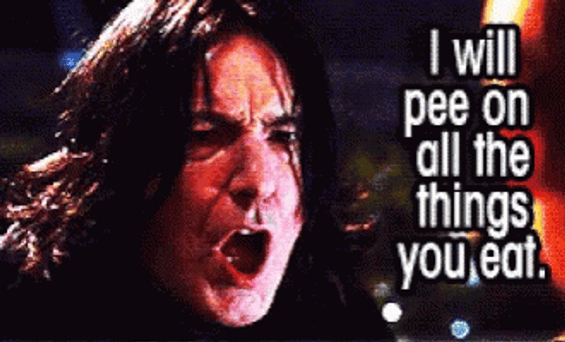 Severus Snape Pee GIF