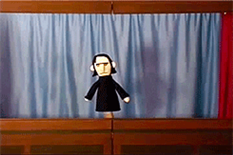Severus Snape Puppet Show GIF