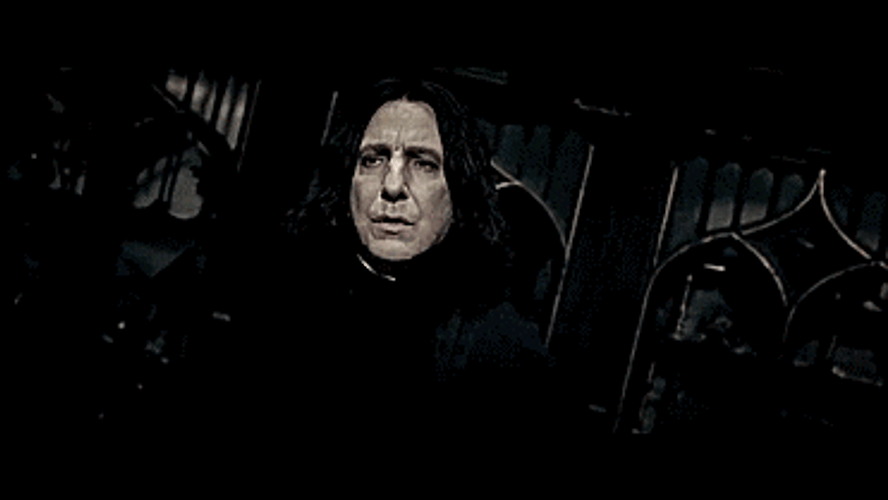 Severus Snape Recalling GIF