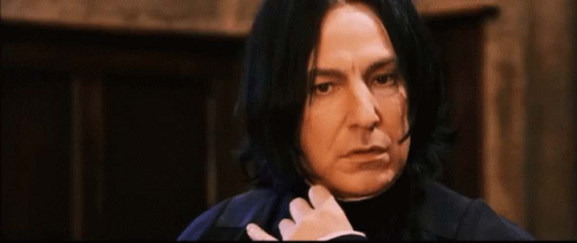 Severus Snape Side Eye GIF