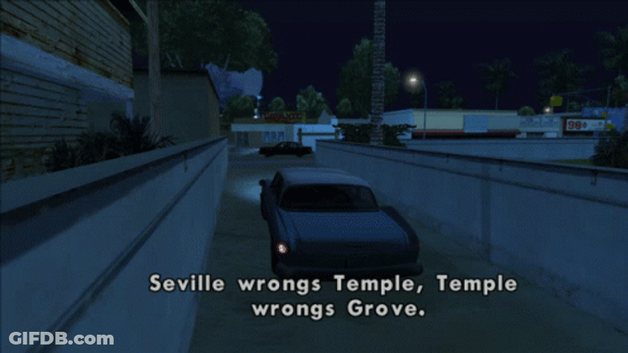 Seville GTA Grand Theft Auto GIF