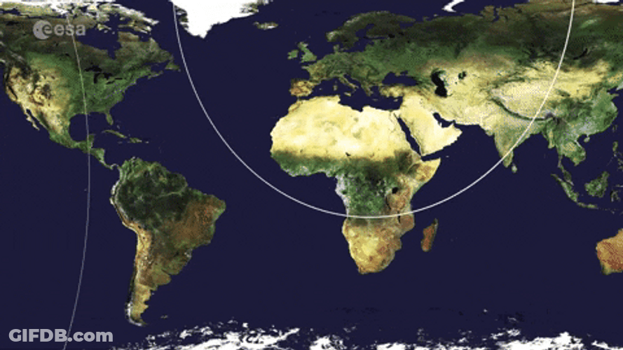 Seville Spain Map Earth GIF