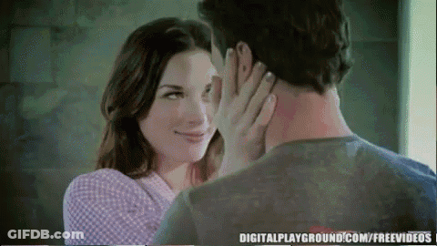 Sexy Actress Stoya Kissing Scene GIF