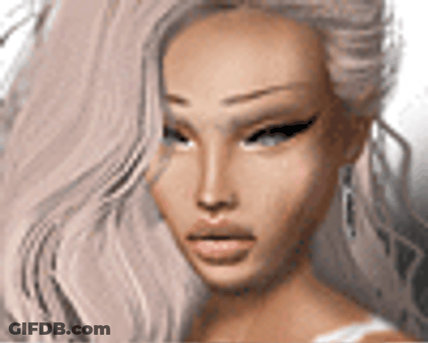 Sexy Animated Woman Wearing Thong GIF
