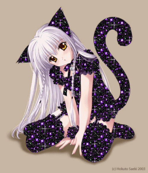 Sexy Anime Blingee Anime Cat Girl GIF