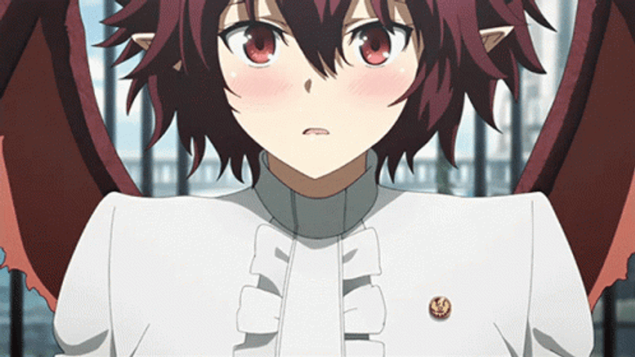 Sexy Anime Blush Shy Manaria Friends GIF