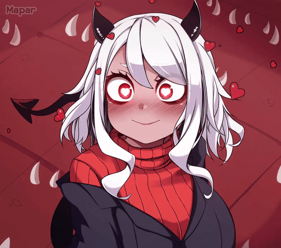 Sexy Anime In Love Helltaker GIF