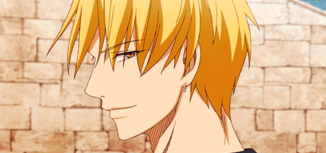 Sexy Anime Smirk Ryota Kise GIF