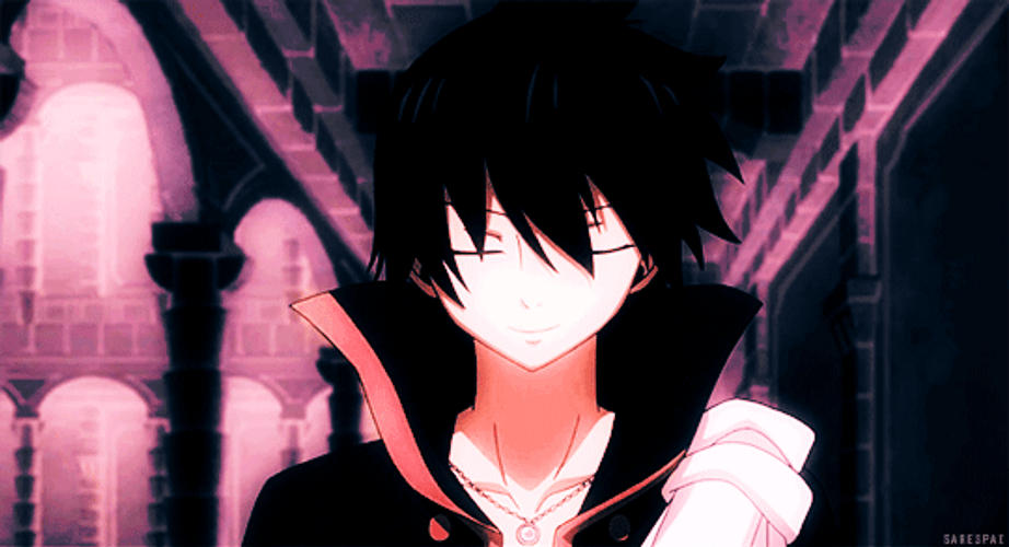 Sexy Anime Zeref Dragneel GIF