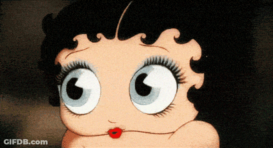 Sexy Betty Boop Blinking Eyes GIF