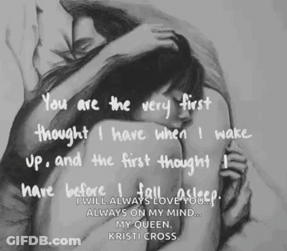 Sexy Couple Sweet Quote GIF