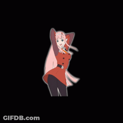 Sexy Dance Anime Zero Two GIF