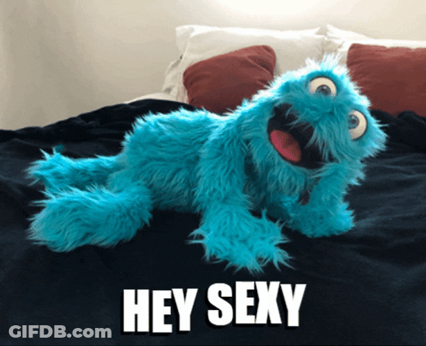 Sexy Funny Cookie Monster GIF