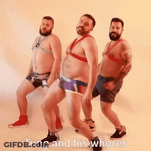 Sexy Funny Dancing Men GIF