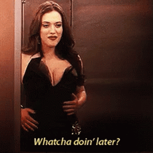 Sexy Kat Dennings Watcha Doin' Later GIF