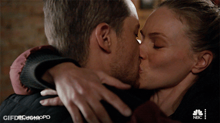 Sexy Kissing Chicago PD Episode GIF
