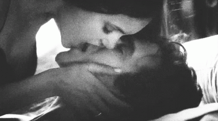 Sexy Kissing Elena & Daemon GIF