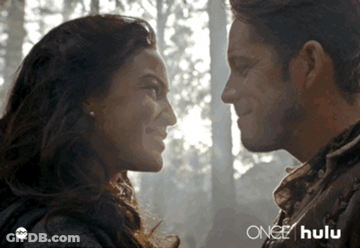 Sexy Kissing Once Upon A Time GIF
