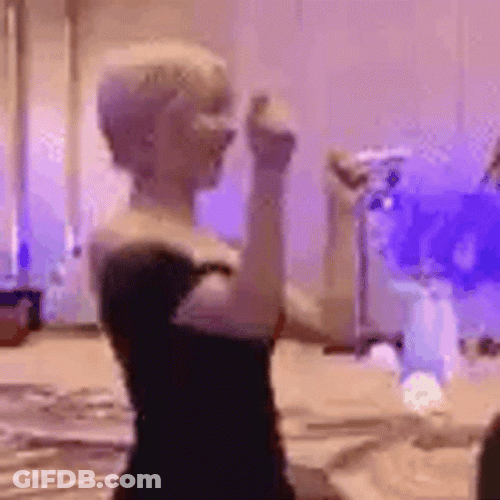 Sexy Old Lady Ballroom Dancing GIF