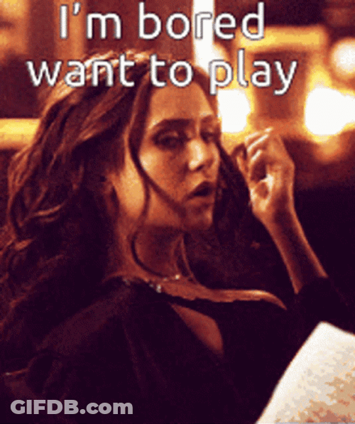 Sexy Play Time Bored GIF