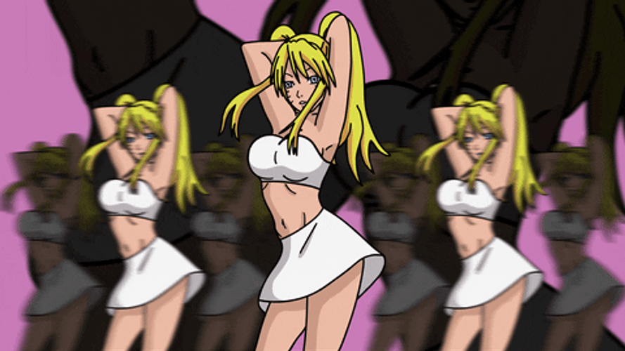 Sexy TikTok Dance Anime Ladies GIF