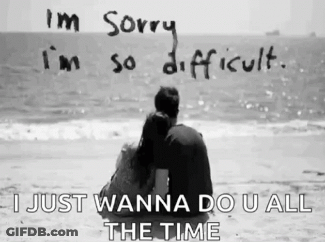 Sexy TIme Sad Emo Sorry GIF