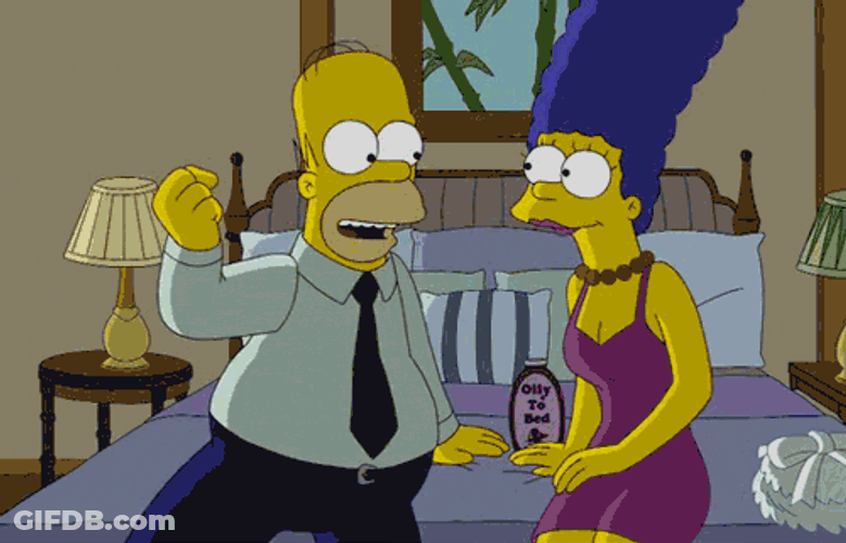 Sexy Time Simpsons Dice GIF