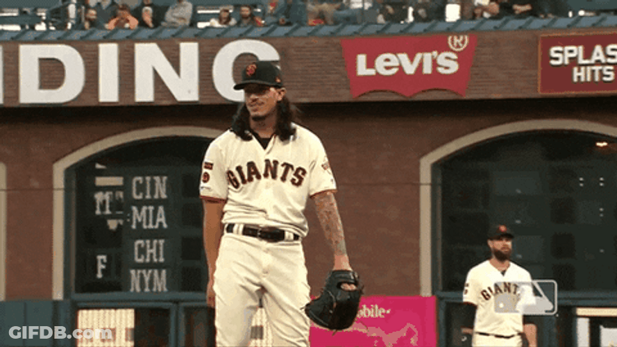 Sf Giants Dereck Rodriguez Smiling GIF