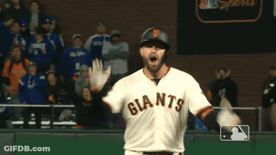 Sf Giants Evan Longoria Air Punch GIF