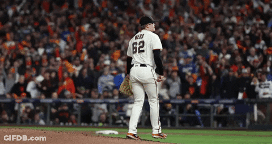 Sf Giants Logan Webb Fist Pump GIF