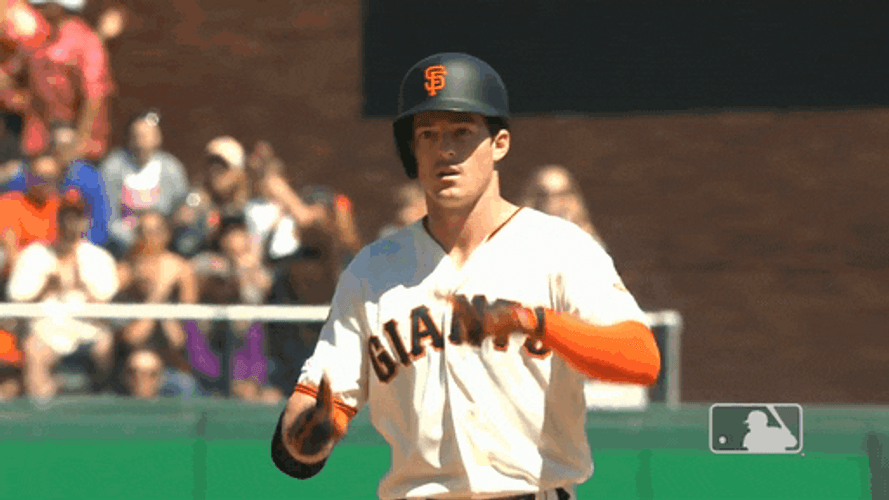 Sf Giants Mike Yastrzemski Time Out Hand Sign GIF