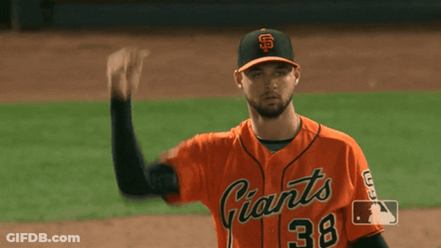 Sf Giants Tyler Beede Fist Pump GIF