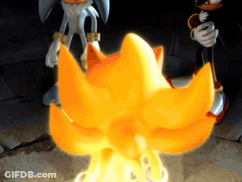 Shadow And Silver In Dark Room With Fireball GIF